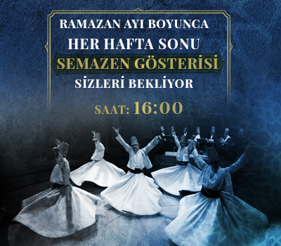 Ramazan Ayına Özel Semazen Gösterisi ÖzdilekPark Bursa Nilüfer'de!